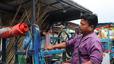 उखुको रस बेचेर मासिक ९० हजार आम्दानी